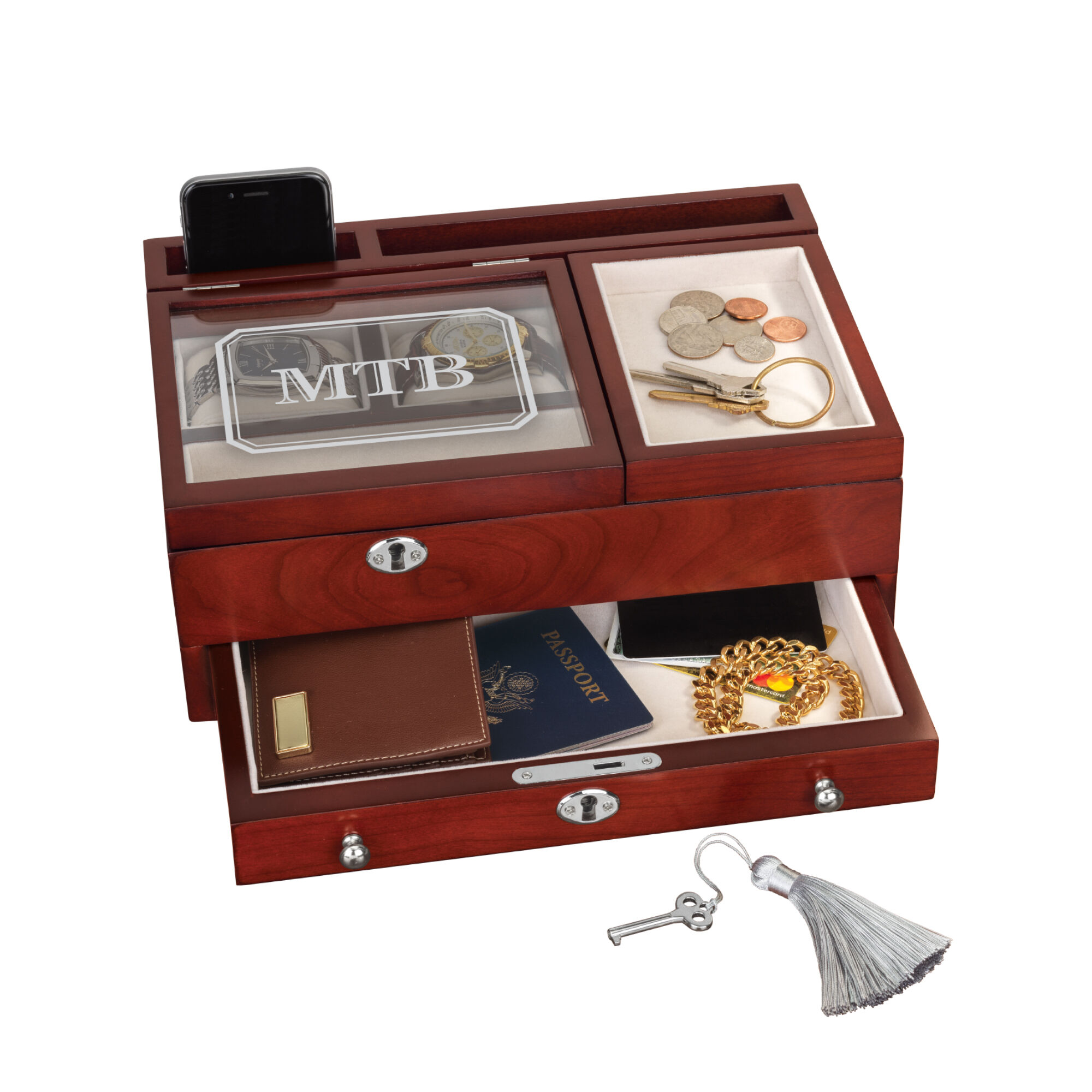 The Personalized Ultimate Valet Box 10363 0018 a main