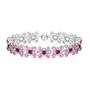 Cherry Blossom Crystal Bracelet with FREE Matching Earrings 11989 0028 b bracelet