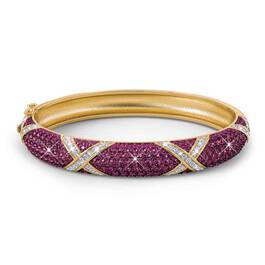 Refined  Radiant Birthstone Bangle 2918 001 5 2