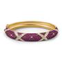 Refined  Radiant Birthstone Bangle 2918 001 5 2
