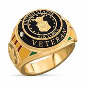 US Air Force Veteran Ring 1861 004 8 1