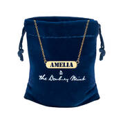 Cutout Custom Name Necklace 11744 0016 g giftpouch