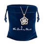 Symbols of True Love Rose Bud Necklace, Rose Bud Pendant 11500 0044 g gift pouch