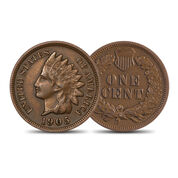 Uncirculated Indian Head Pennies 4514 0050 c coin