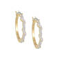 Birthstone Swirl Earrings, Birthstone Swirl Earring 11615 0038 d april
