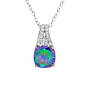 Mystic Topaz Pendant Earring Set 11142 0774 b pendant