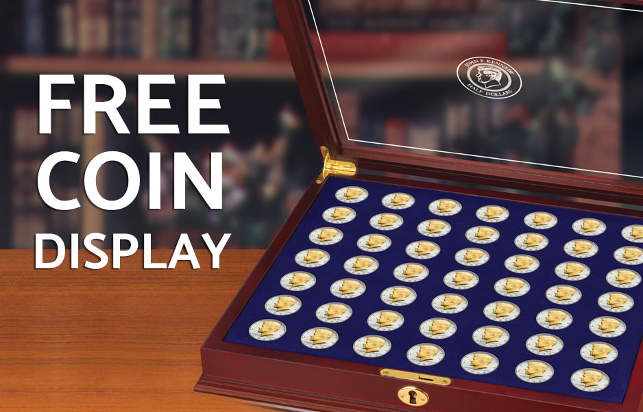 free coin display