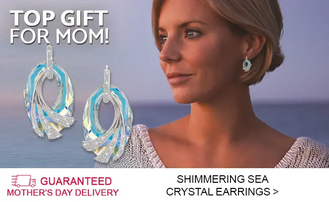 shimmering sea earrings