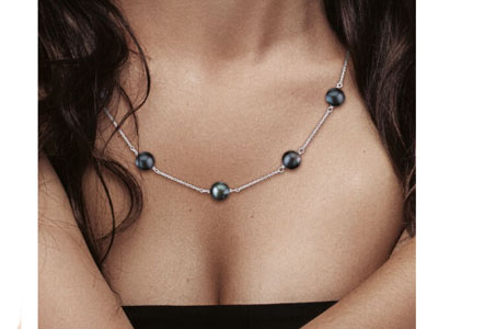 black pearl jewelry collection