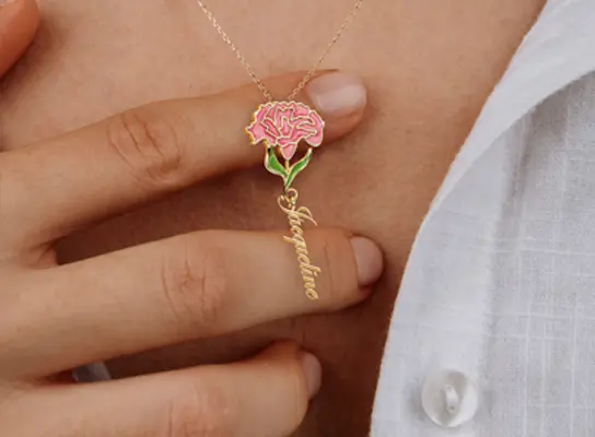 floral jewelry