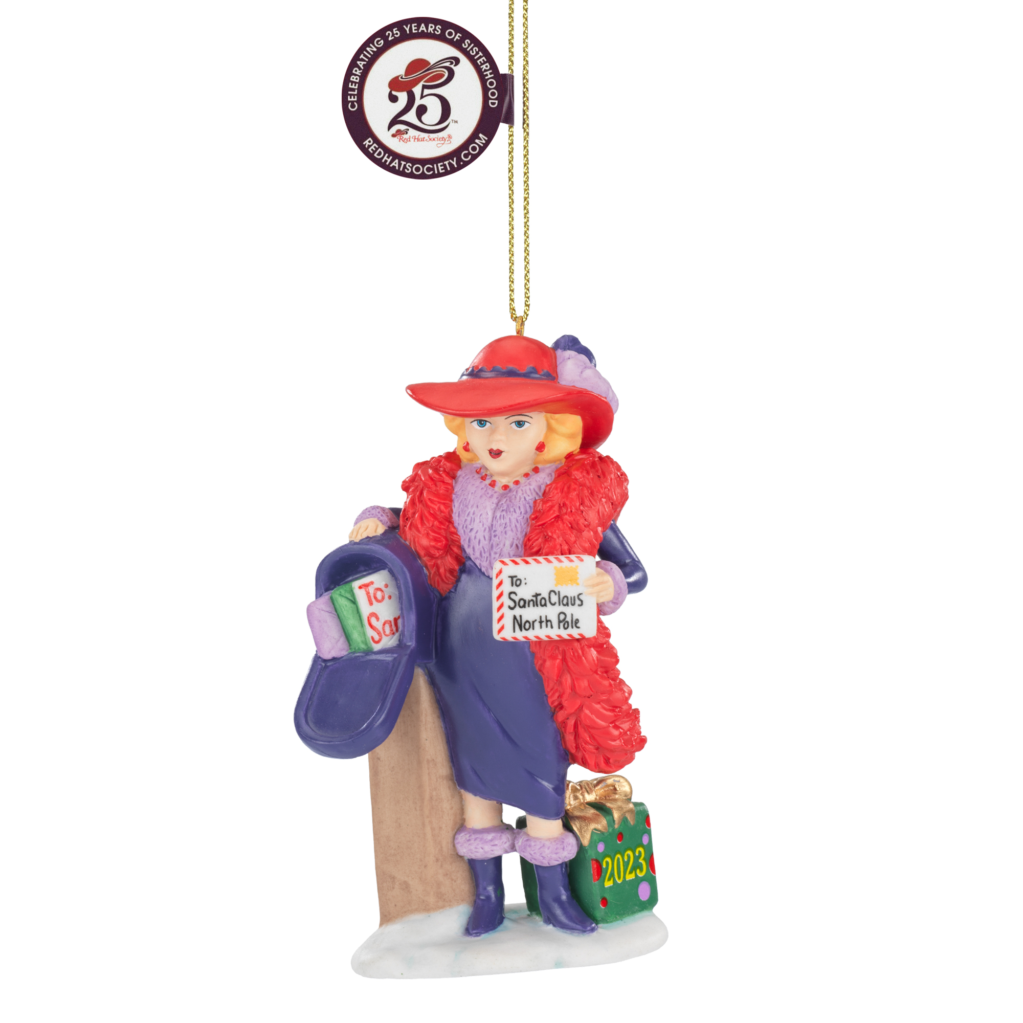 The 2023 Red Hat Society Ornament