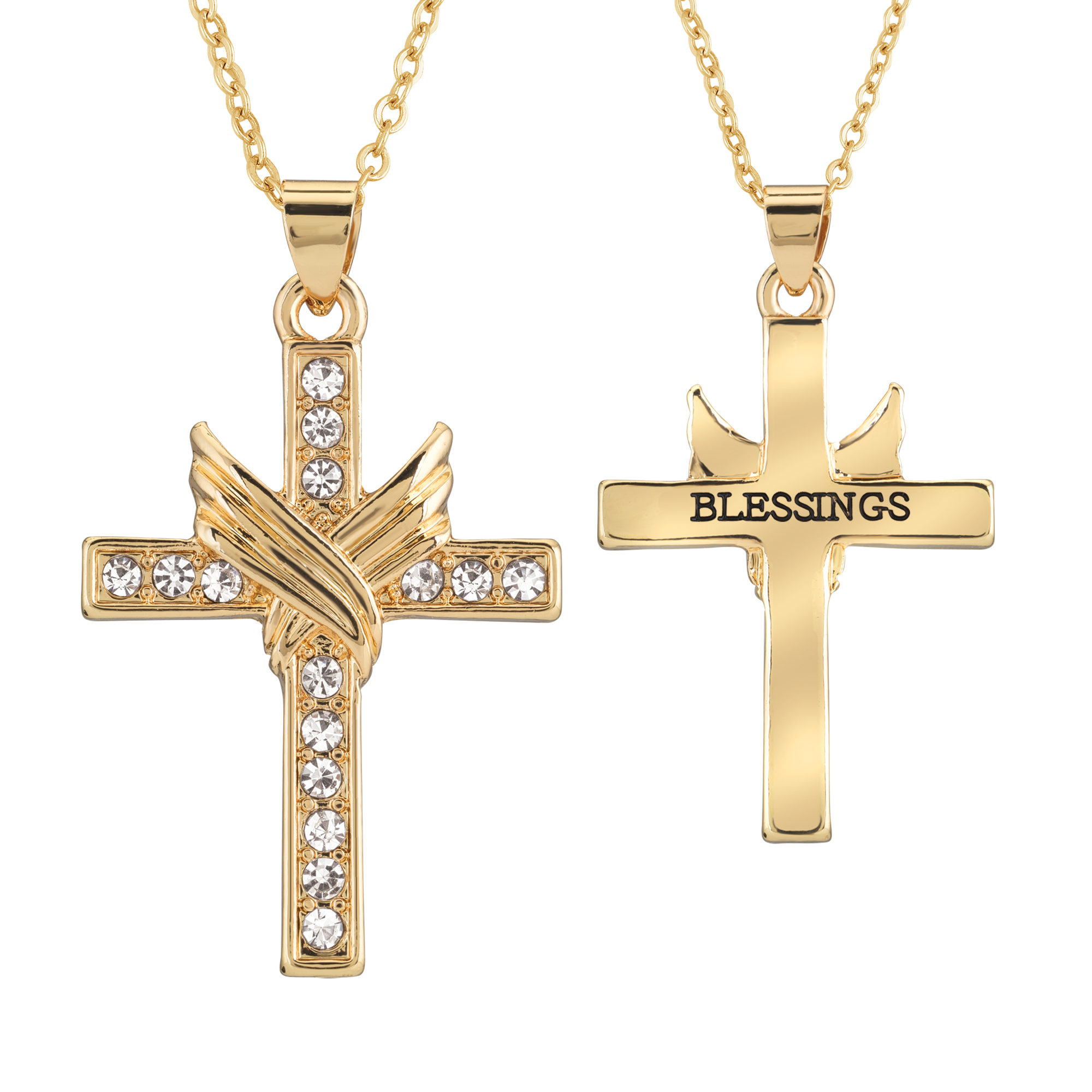 Danbury mint cross necklace store