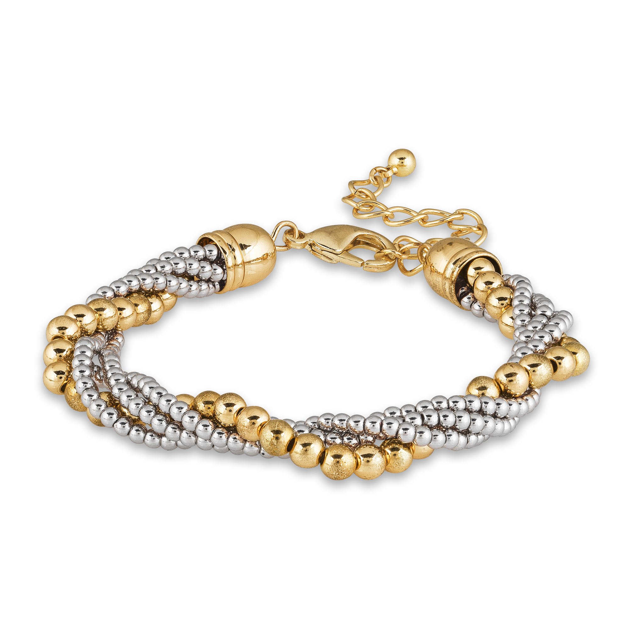 Two Tone Chic Bracelet Collection 10834 0019 a main
