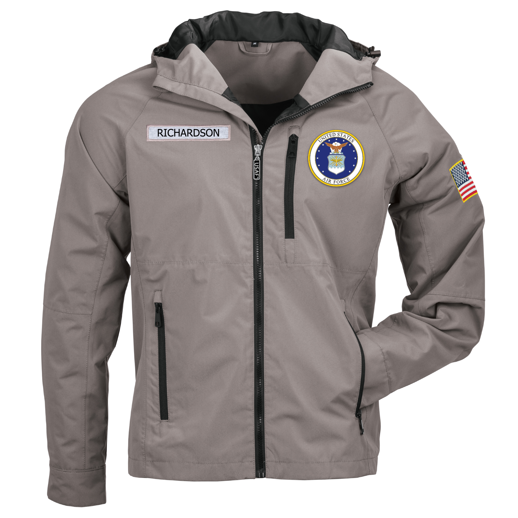Air force windbreaker jacket on sale
