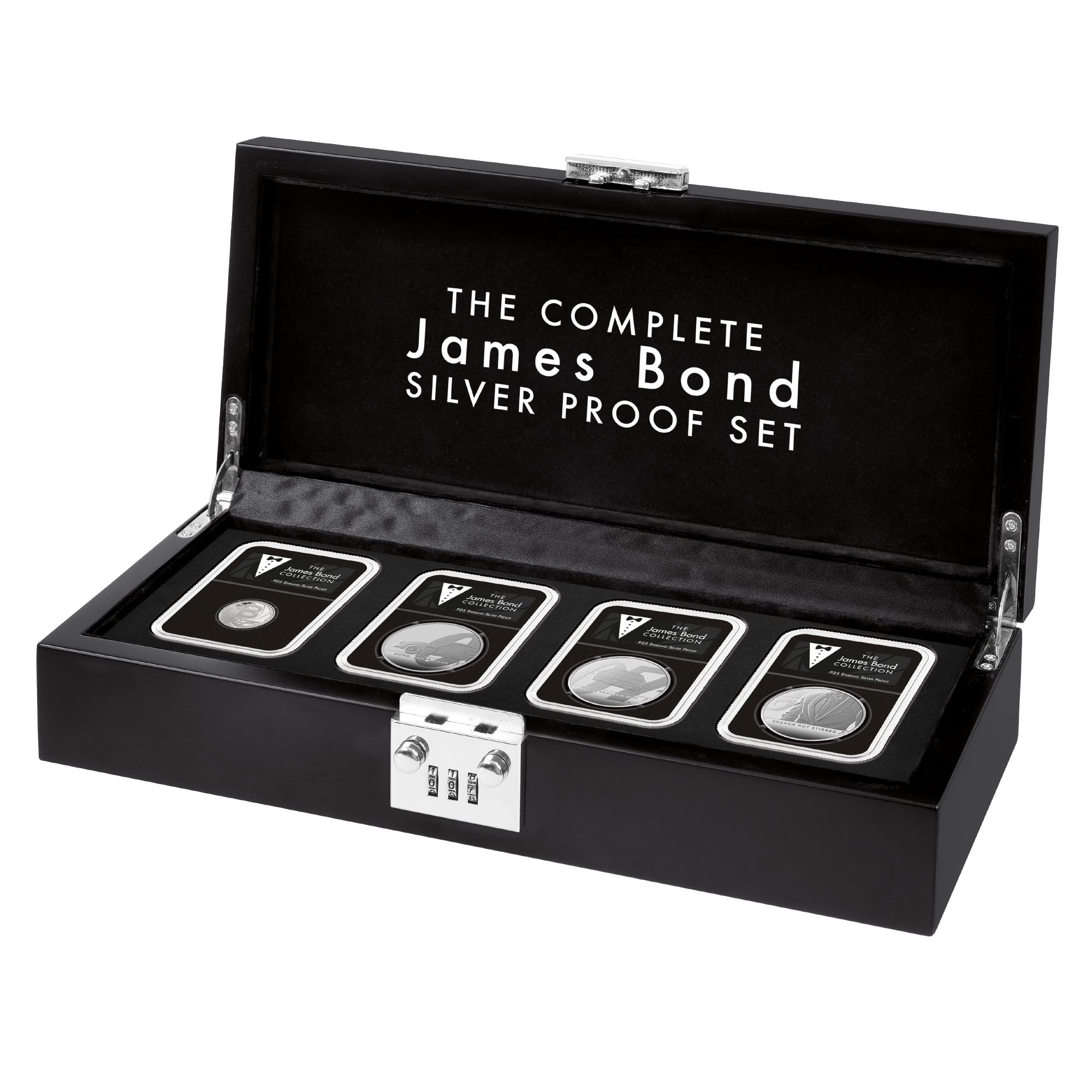 The Complete James Bond Silver Proof Set 10842 0019 a main
