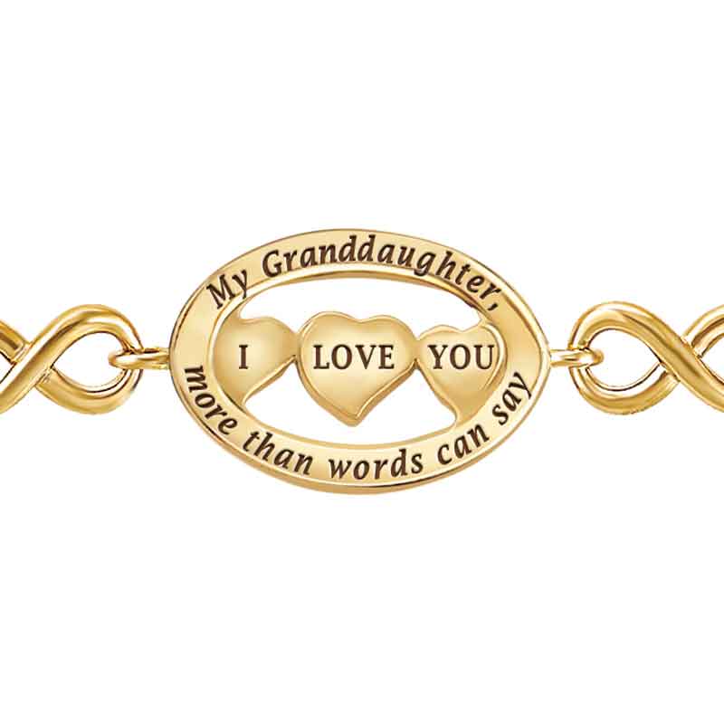 Granddaughter Love You Diamond Bracelet 1360 001 0 1