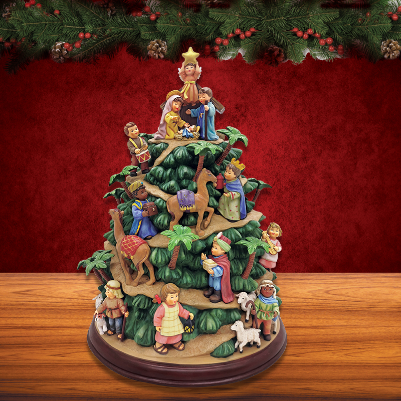 The MI Hummel Nativity Tree 6435 0010 a main