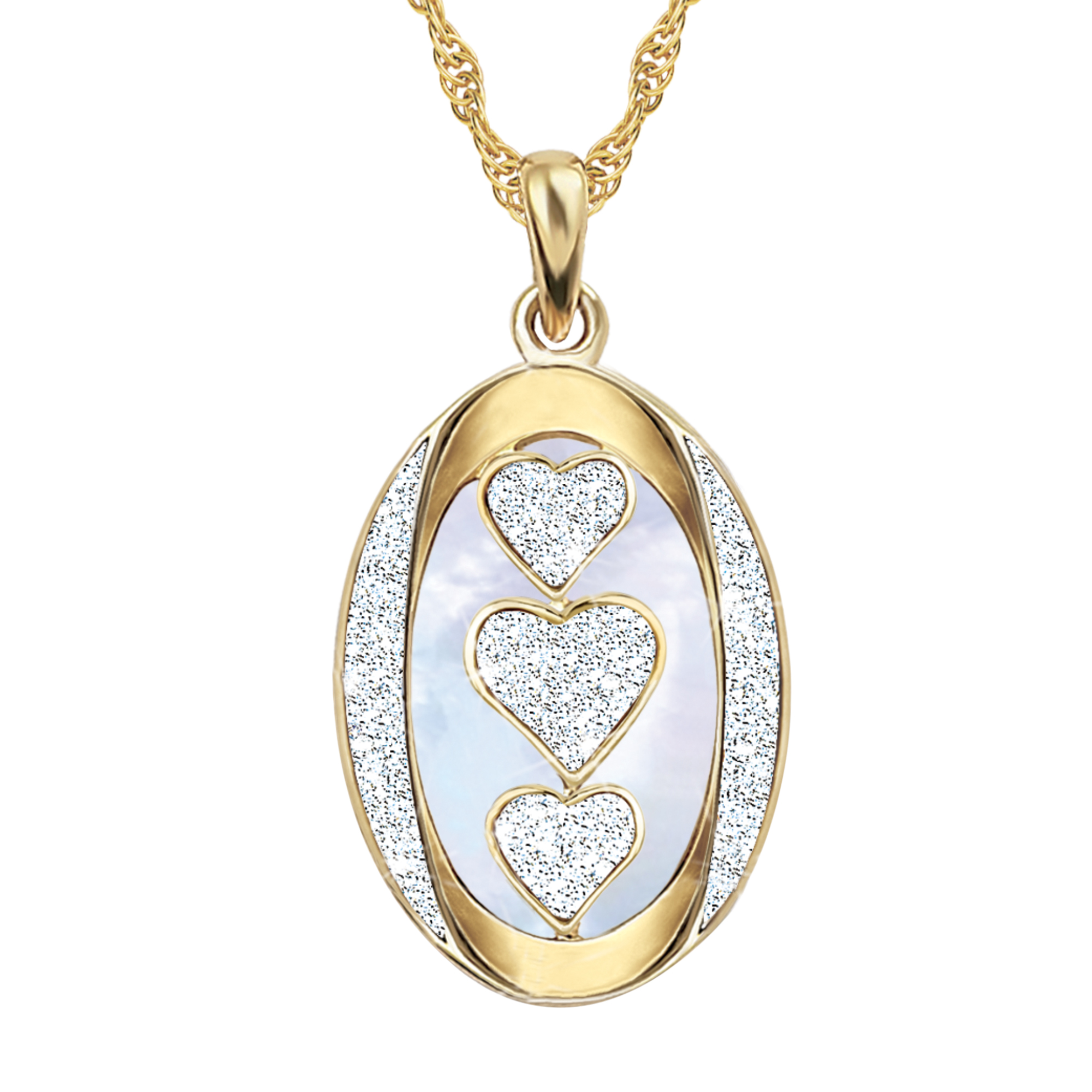 My Daughter I Love You Personalized Diamond Pendant 1162 0127 a main