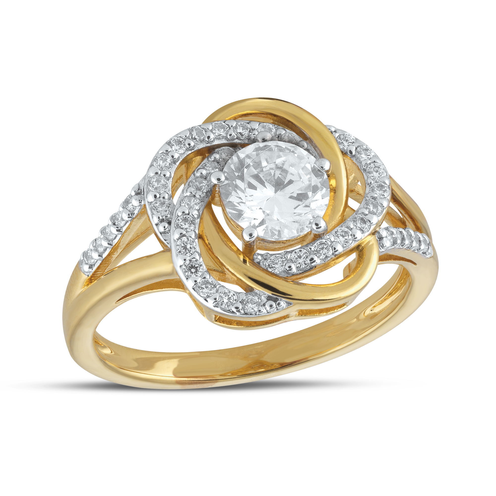 18K English Victorian Love Knot Ring