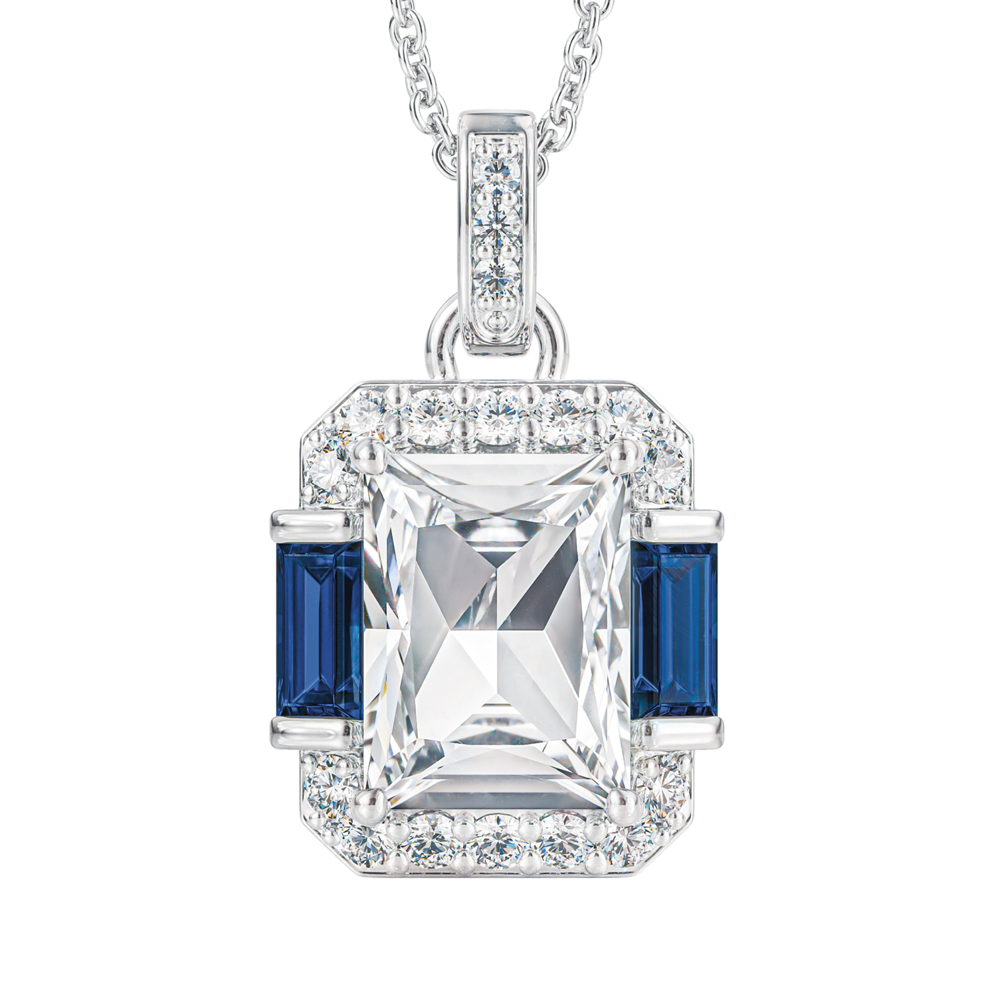 Hollywood Glamour Statement Pendant and Earring Set 6273 0023 a main