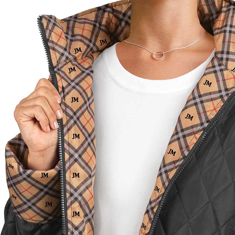 The Personalized Quilted Plaid Jacket 6089 002 7 1