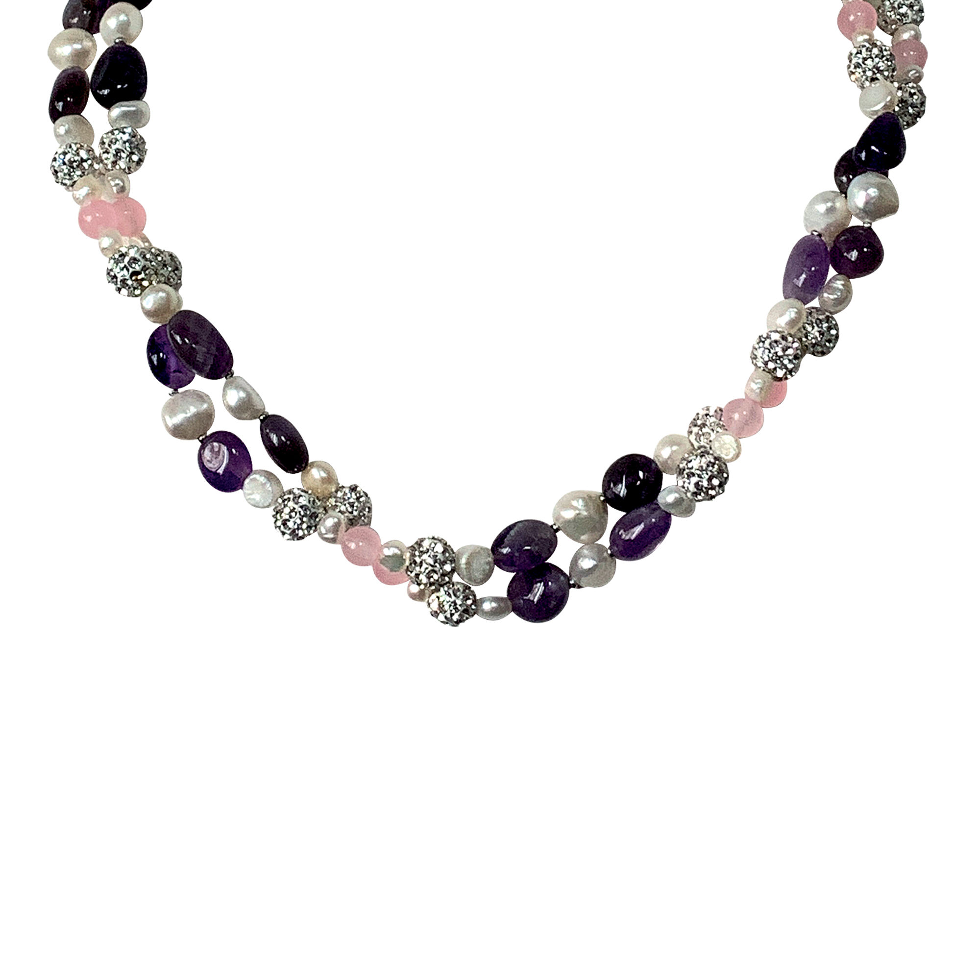 Purple Majesty Necklace Earring Set 6747 0013 a main