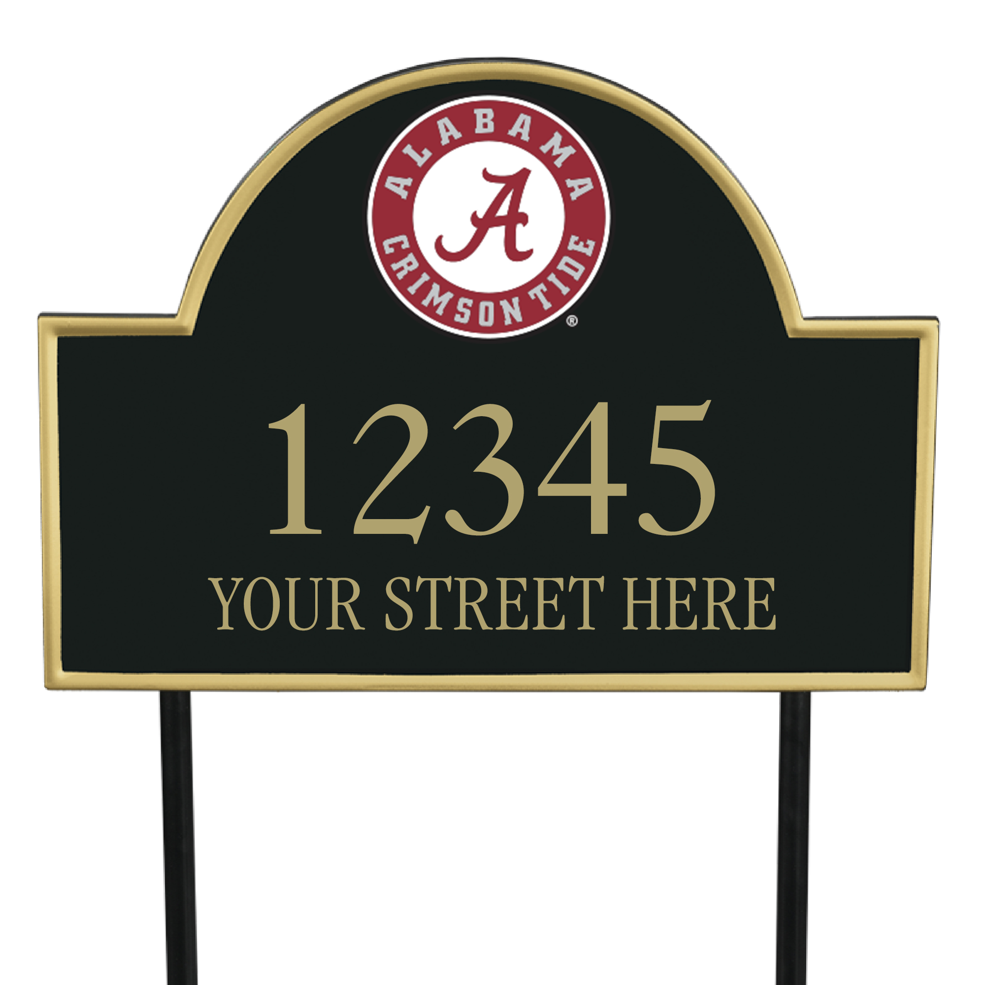 The College Personalized Address Plaque 5716 0384 a main