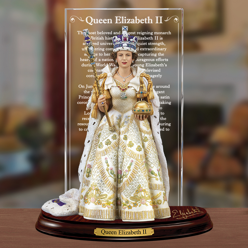Queen elizabeth porcelain doll sales