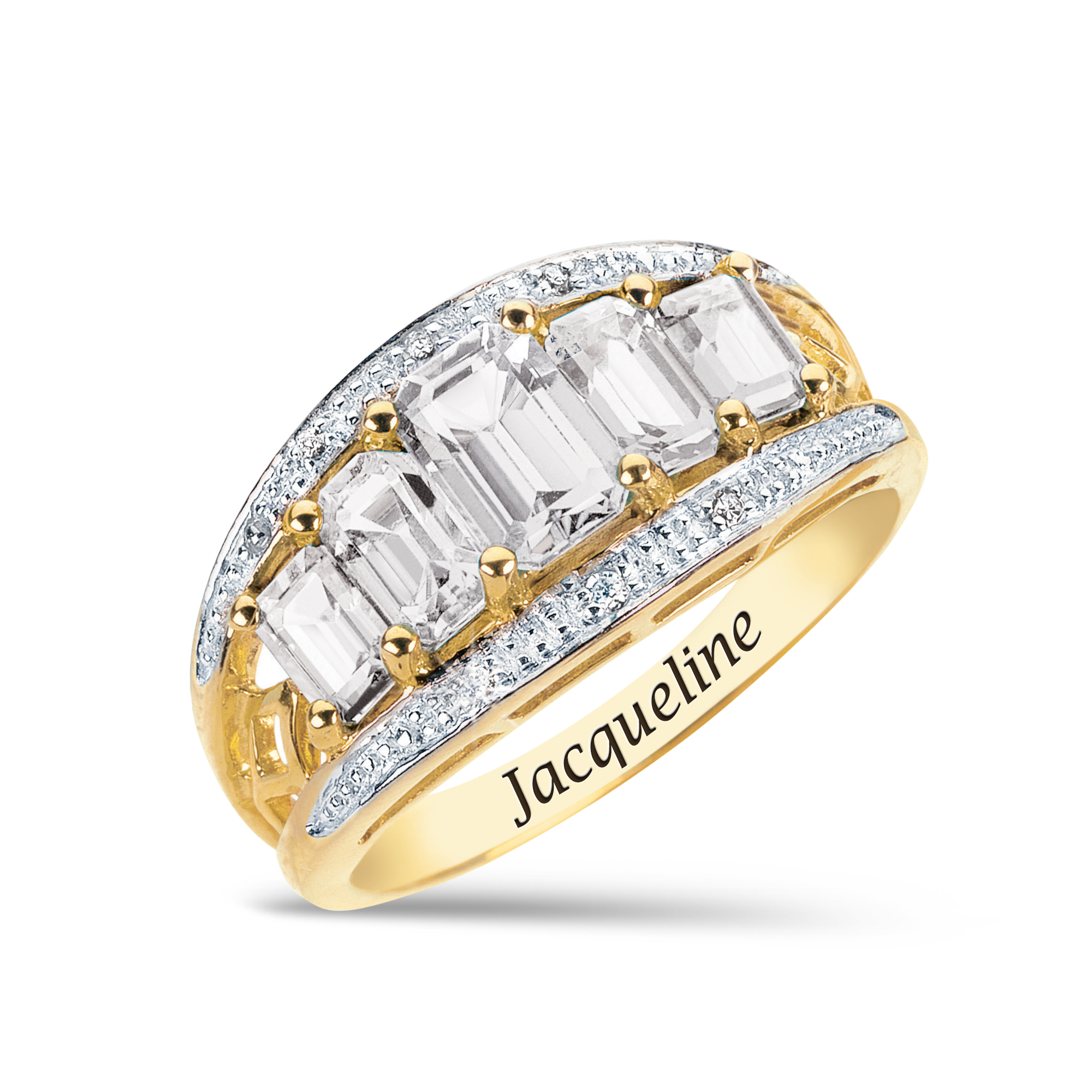 Danbury mint sales wedding rings