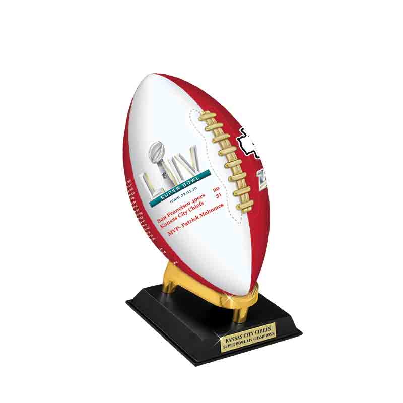 Kansas City Chiefs Super Bowl LIV Championship Commemorative 3900 033 6 1