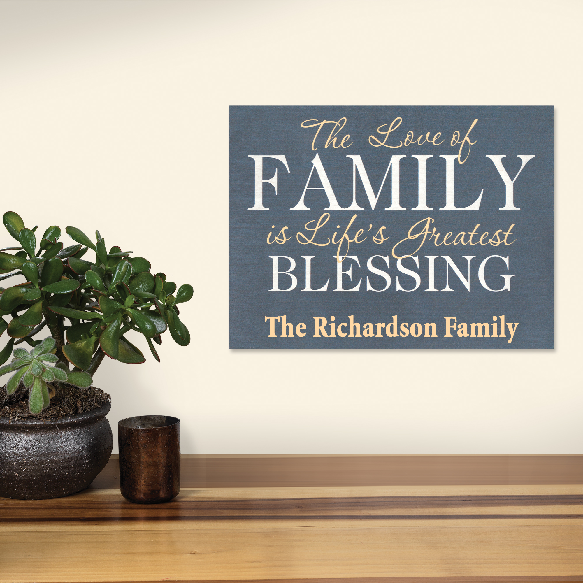 The Personalized Blessing Wood Sign 5694 001 8 1
