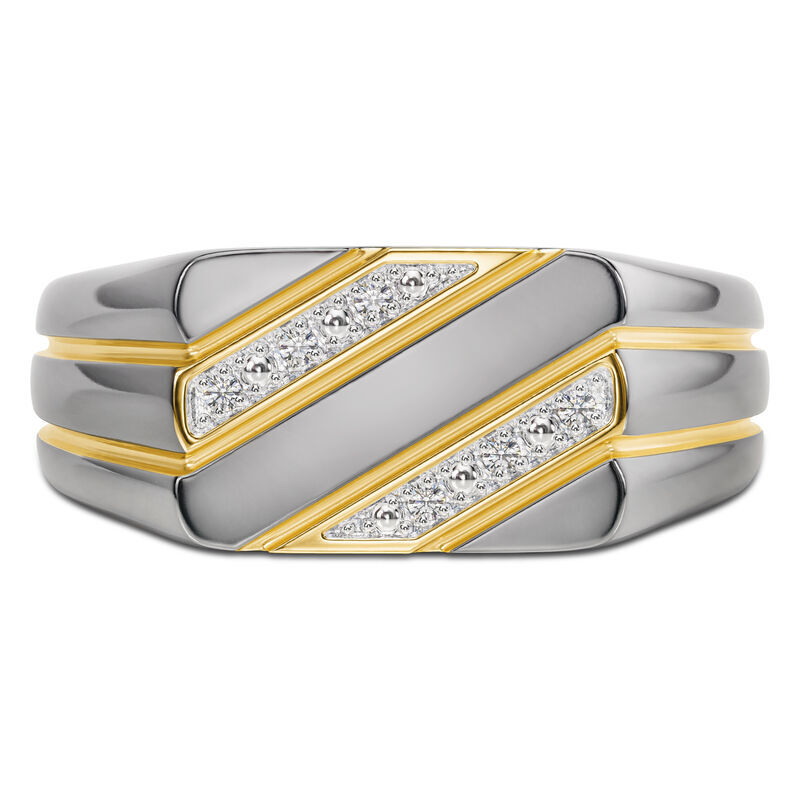 The Gentleman Mens Diamond Ring 6796 0013 a main