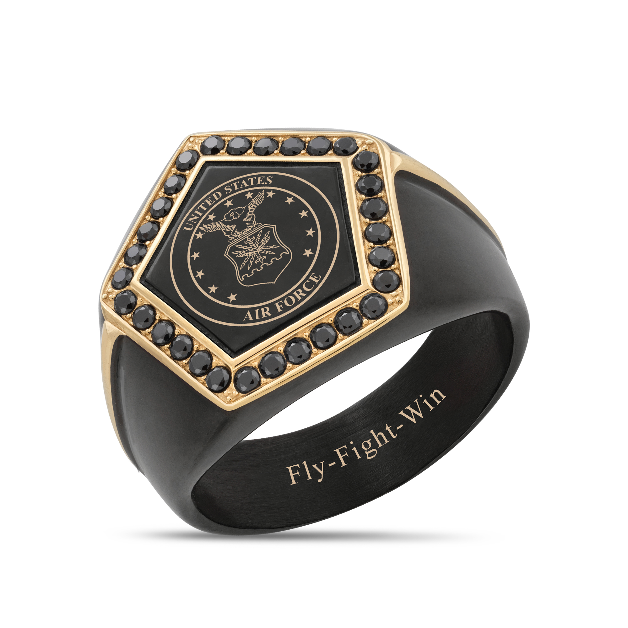 Air Force Strength Military Ring