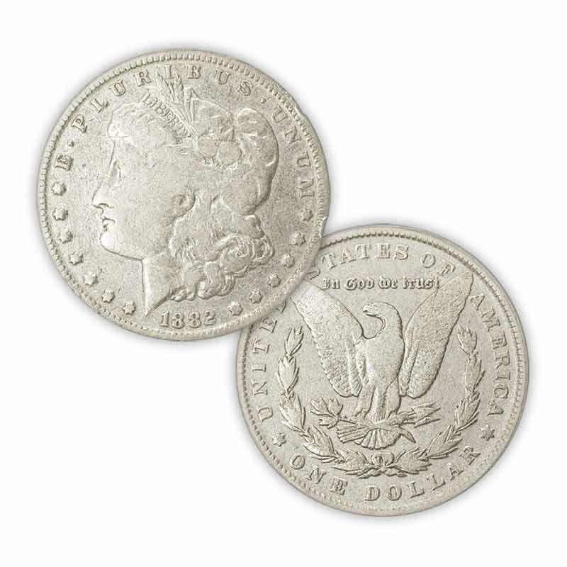The Complete Morgan Silver Dollar Mint Mark Set 5823 001 2 3