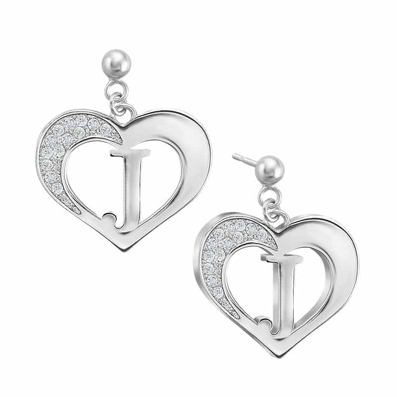 Personalized Sterling Silver Earring Set 6554 001 5 1