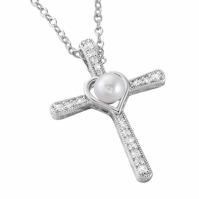 Parable of the Pearl Cross Pendant 6039 001 0 1