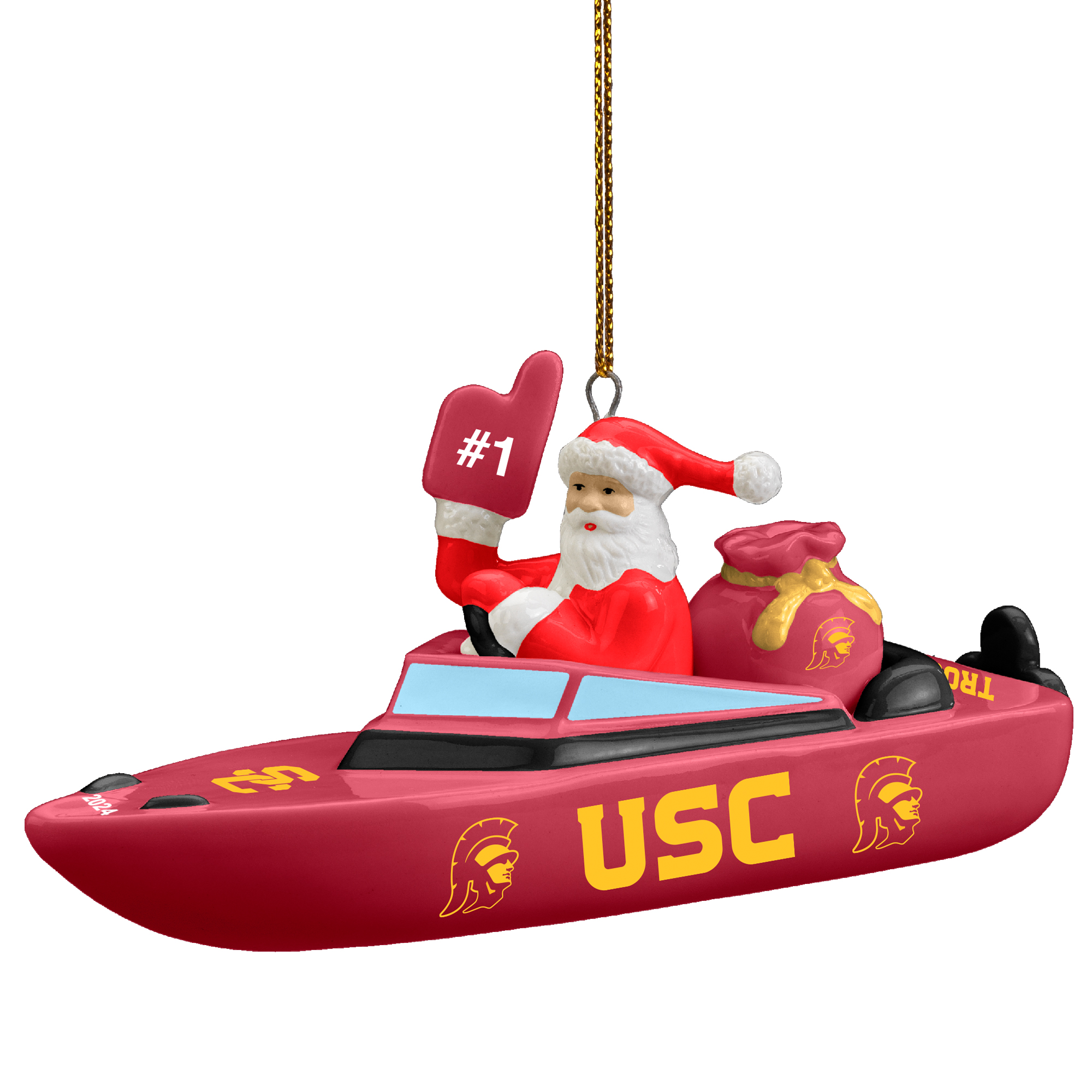 The 2024 USC Trojans Ornament