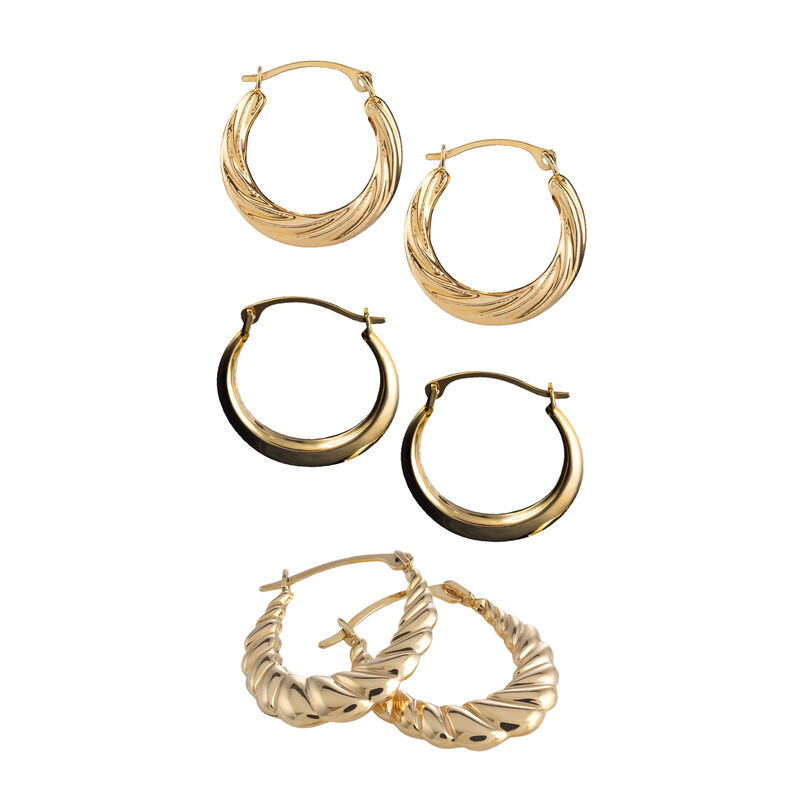 The Essential Gold Earring Set