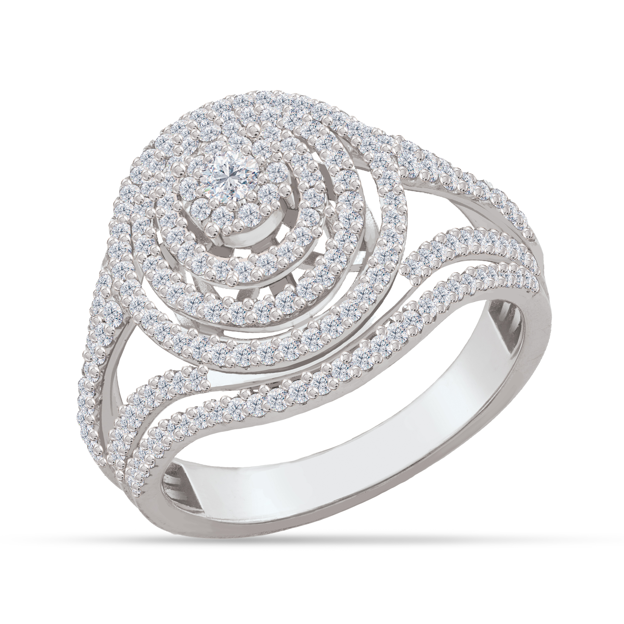 Brilliance Diamond Cocktail Ring