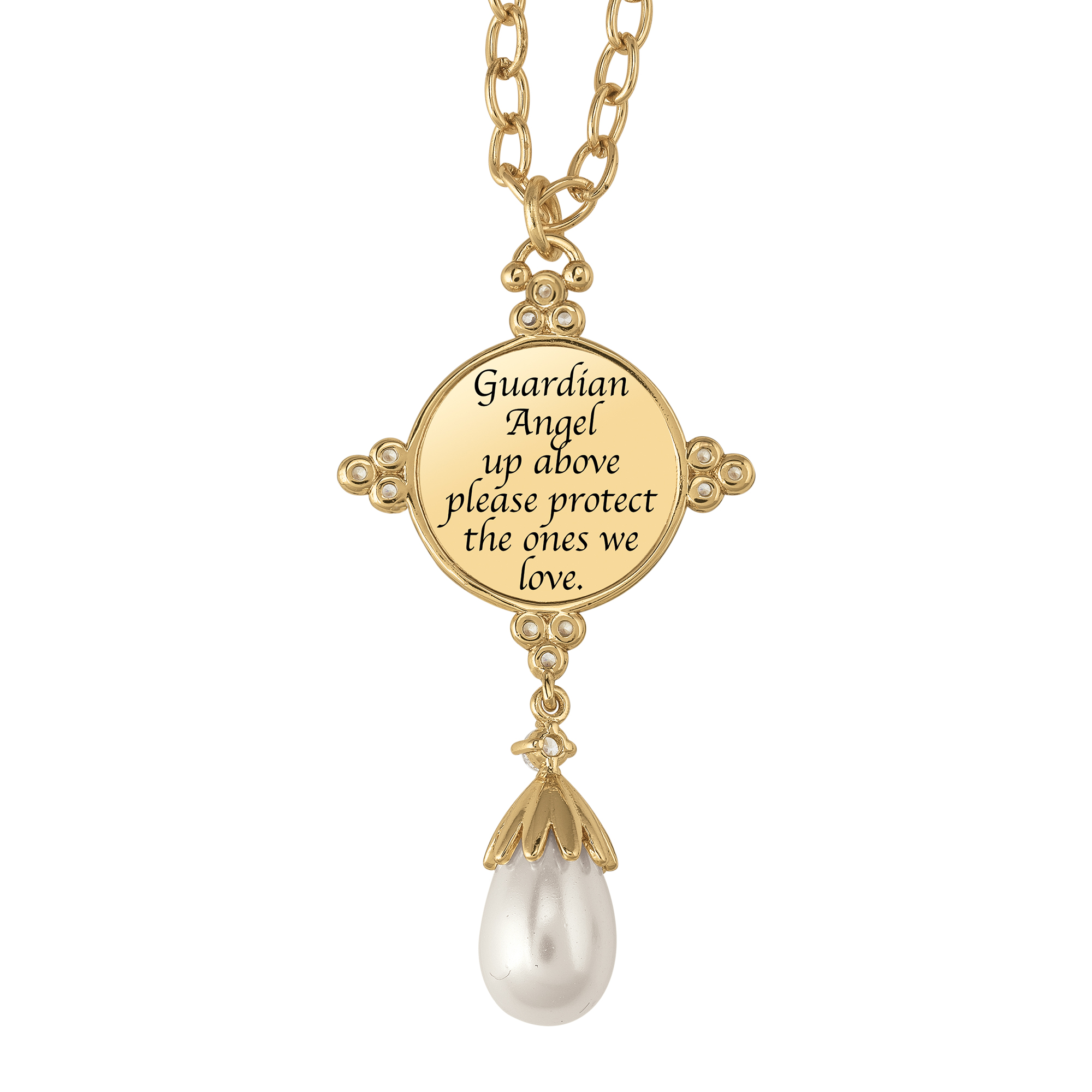 Guardian Angel Pearl Necklace 10804 0015 a main