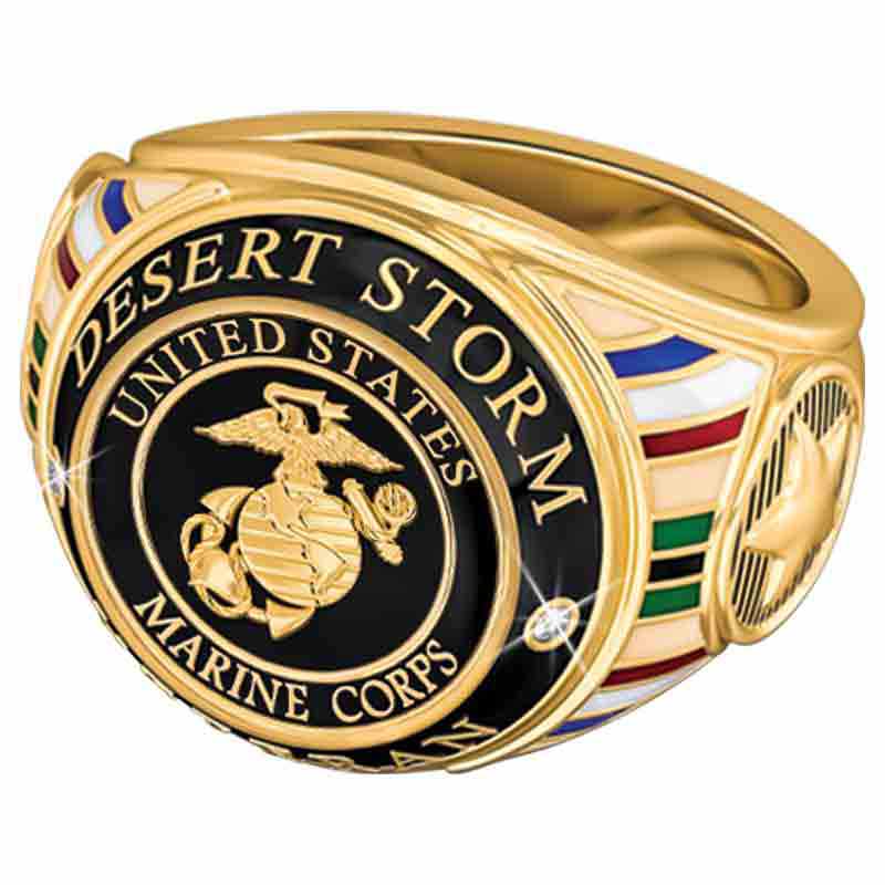 US Marine Corps Veteran Ring 1861 003 0 1
