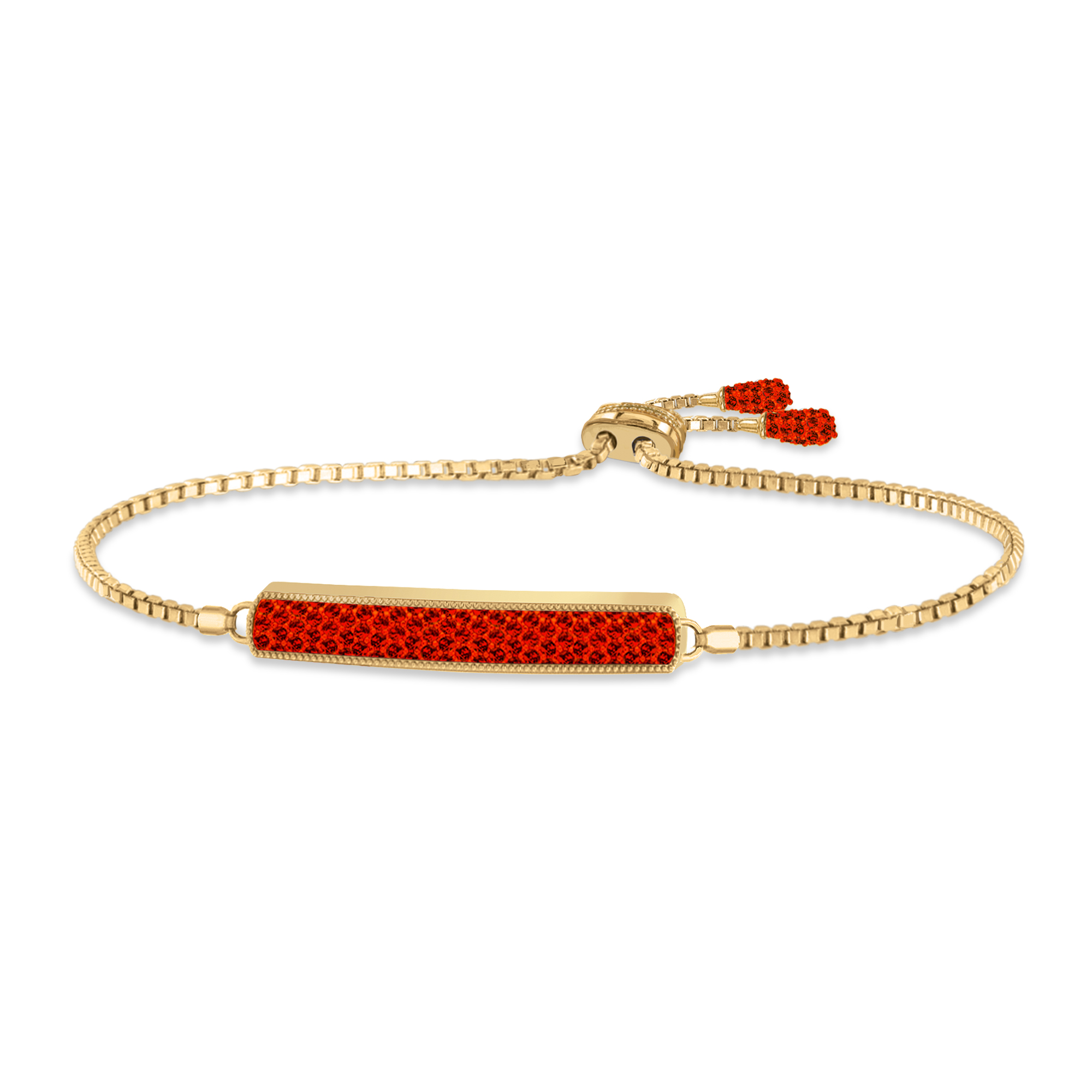 Birthstone Bolo Bracelet