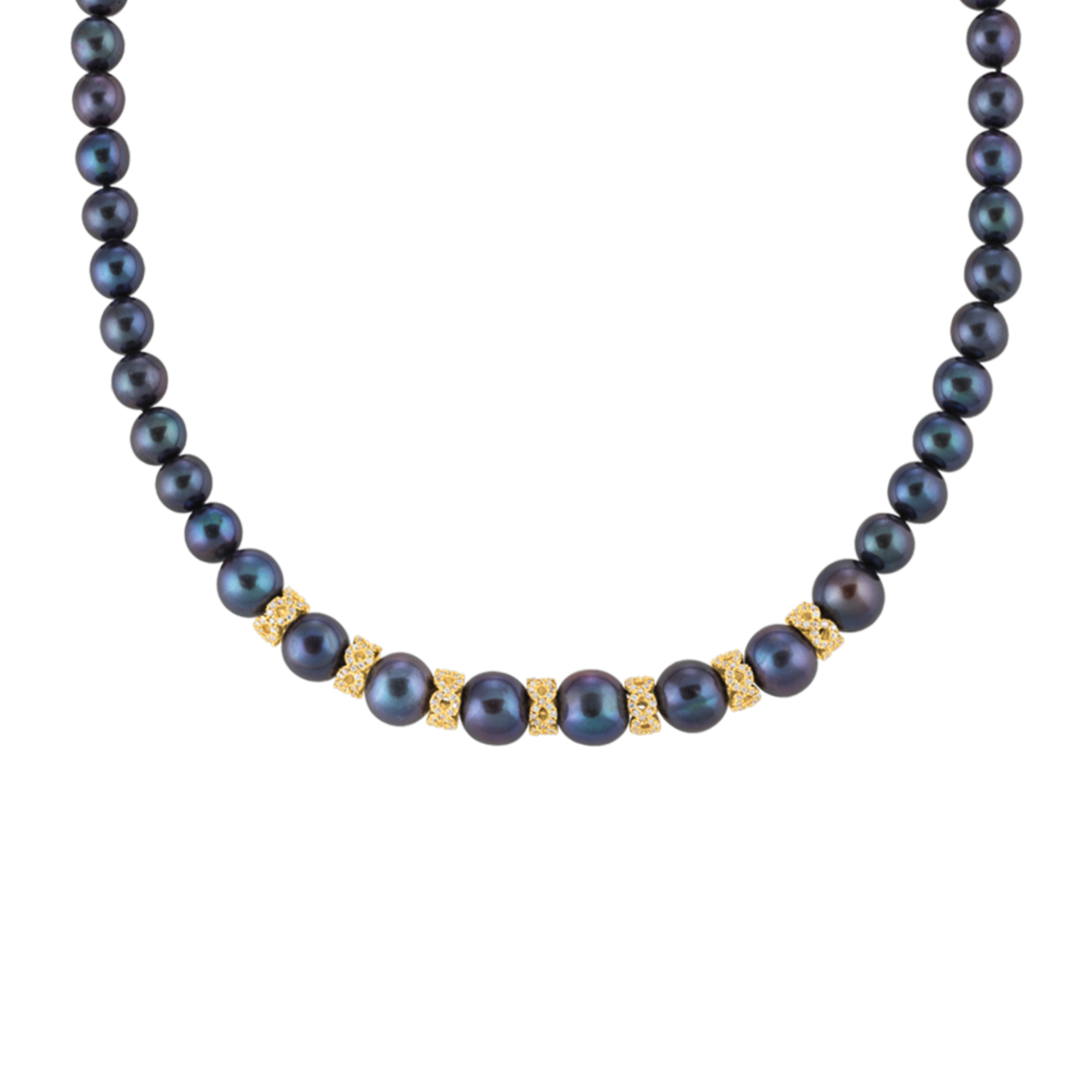 Danbury mint black pearl necklace hotsell