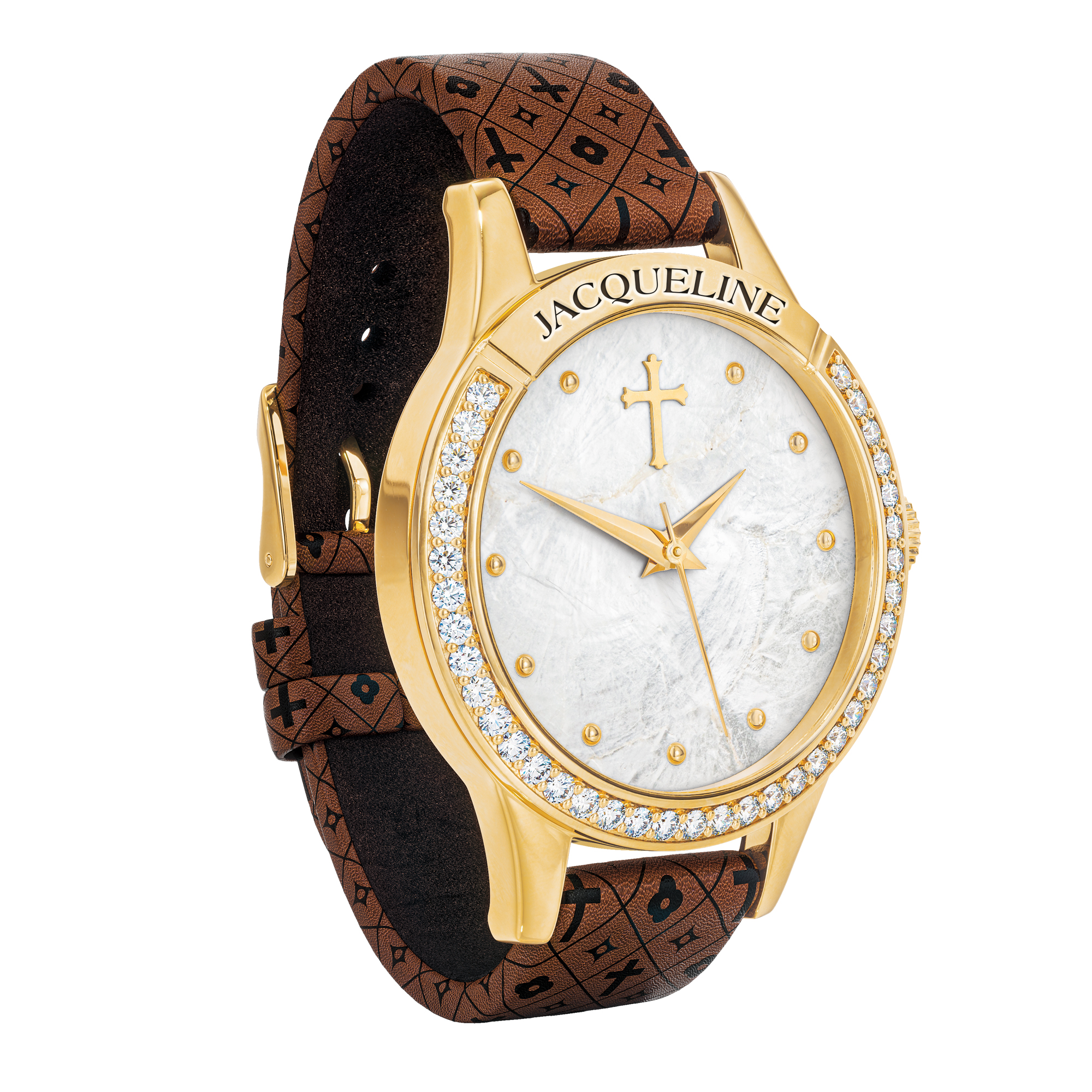 With God All Things are Possible Personalized Womens Watch 10175 0016 a main