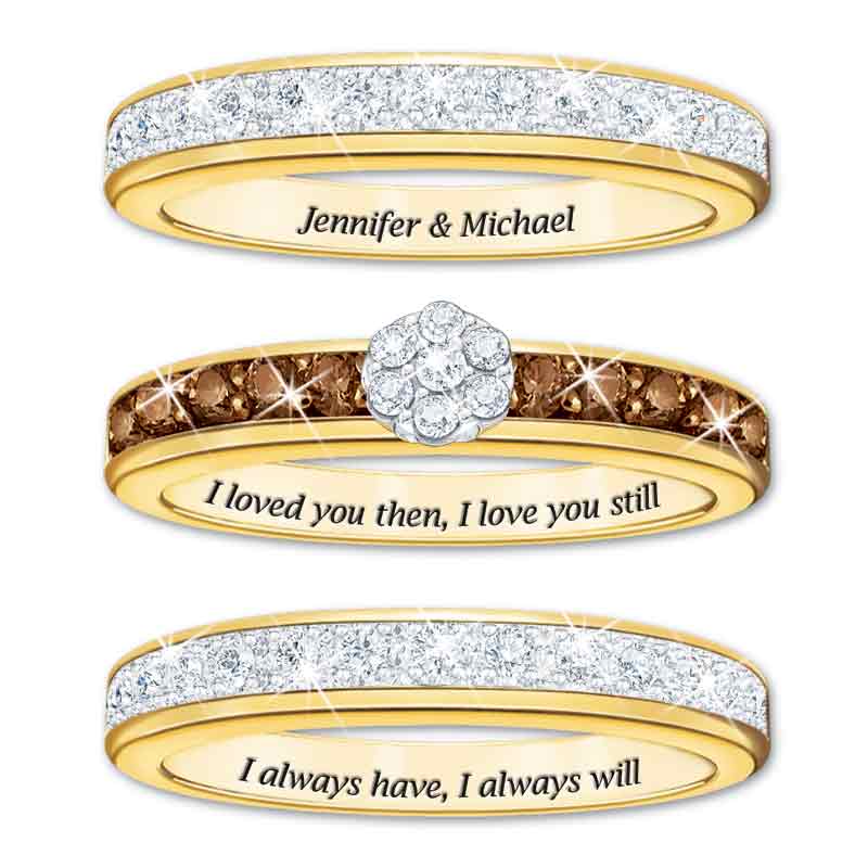 I Love You Always Personalized Diamond Ring Set 4792 006 1 1
