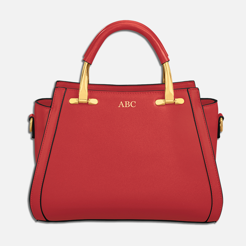 Handbag Red with Gold 2 in 1 5503 0019 a main