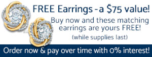 Free Love Knot Earring Offer